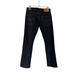 Levi's 511 Jeans Blue Women's Size 28x28 Slim Fit Dark Mid Rise 9 Inches